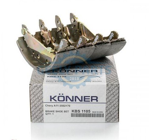 3502145106 Колодки тормозные Джилі СК 2 задние KONNER Джилі СК 2