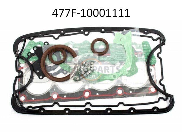 477F-10001111 Комплект прокладок Чері ЗАЗ Форза двигателя INA-F Чері ЗАЗ Форза