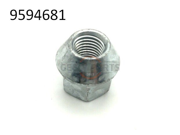 9594681 Гайка колесная Шевроле Авео открытая M12 x 1.5 x 24 mm R2/Spark/Tracker/Aveo T300 Шевроле Авео