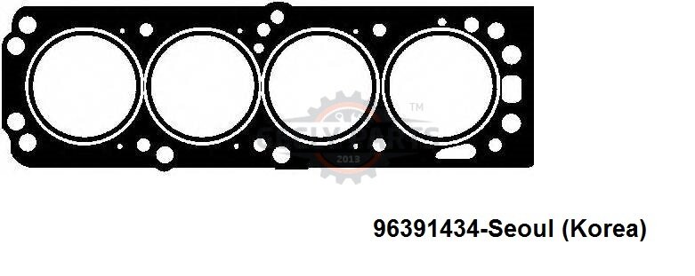 96391434 Прокладка головки Дэу Ланос цилиндров NS Дэу Ланос
