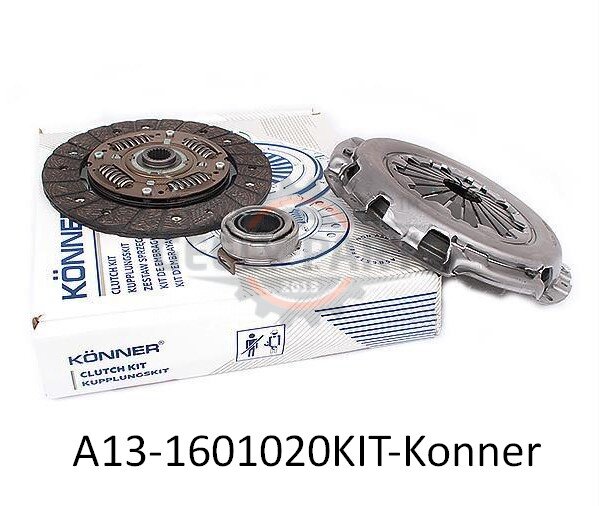 a13-1601020kit Комплект зчеплення Чері Е5 Заз Форза Елара Е5 Арізо3 Седан Хетчбек 1,5МТ Корея Чері Е5