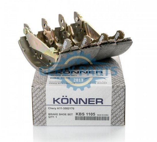 a13-3502170 Колодки тормозные Чери ЗАЗ Форза задние ЗАЗ KONNER Чери ЗАЗ Форза