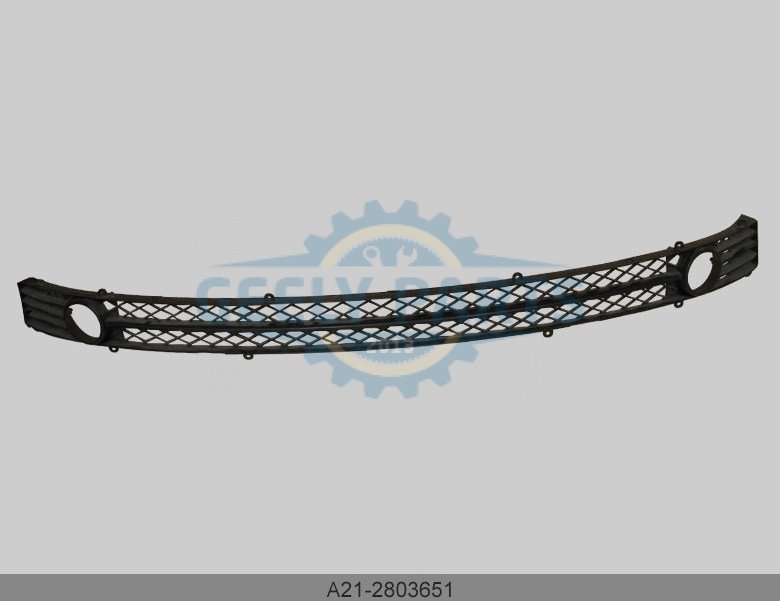 a21-2803651 Решетка бампера Чери Элара А21 переднего центральная 1.5 2.0 МКПП Чери Элара А21