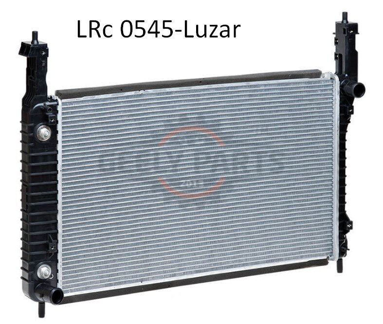 LRc 0545 Радиатор охлаждения Шевроле Каптива Captiva 2.0TD (06-) МКПП 67340826 (LRc 0545) Luzar Шевроле Каптива