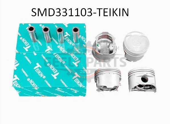 SMD331103-TEIKIN Поршень 4шт Чері Тіго комплект + пальці 0.5 (Японія, TEIKIN) 2.0L Чері Тіго