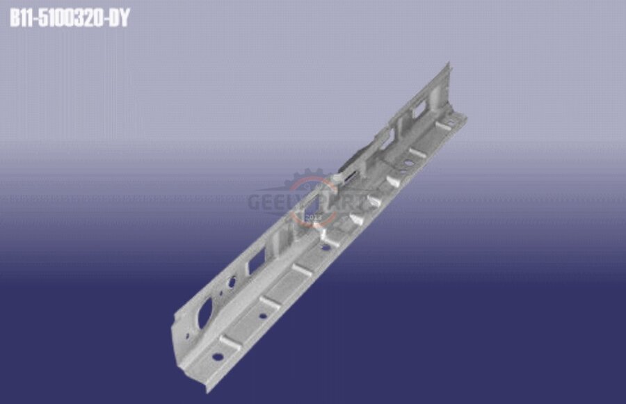 B11-5100320-DY Панель усилителя Чері Істар Б11 порога правого Чері Істар Б11