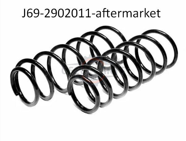 J69-2902011 Пружина передней Чері Тіго подвески Чери Тигго 2 2 1.5 МКПП АКПП Чері Тіго